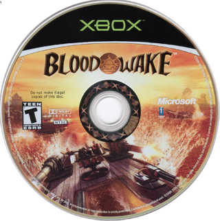 Blood Wake (USA) Game Disc
